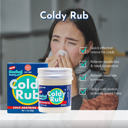 Coldy Rub 30g for Flu Relief/Cold