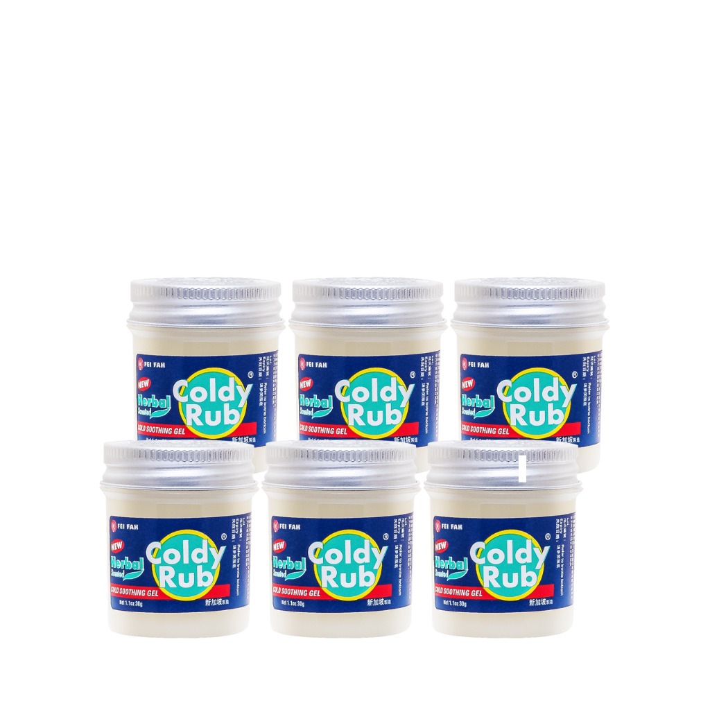 Coldy Rub 30g x 6 for Cold/Flu