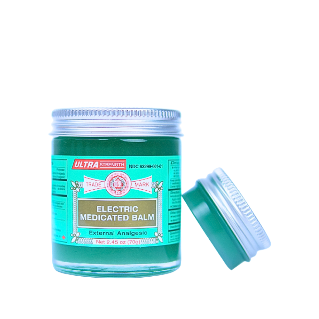Limited Time Promotion: Electric Medibalm Ultra 70g + 10g for Body Ache Pain Relief