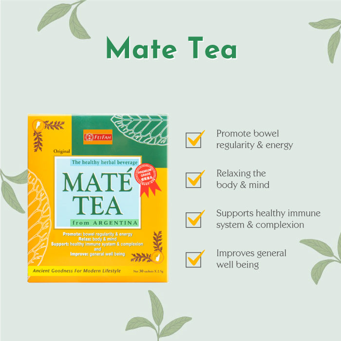 Maté Tea 30s - Fei Fah Medical Manufacturing Pte. Ltd.