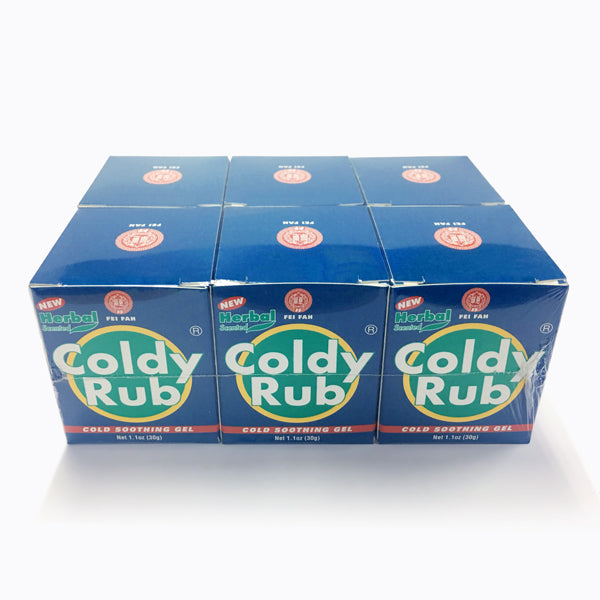 Coldy Rub 30g x 6 - FEI FAH MEDICAL MANUFACTURING PTE. LTD.