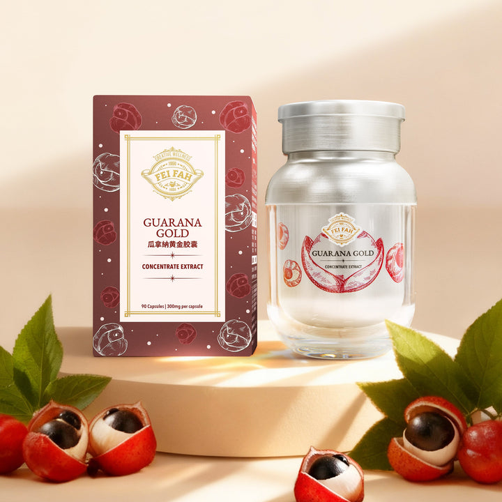 Natural, Long-Lasting Energy & Focus with Fei Fah Guarana Gold Concentrate Extract
