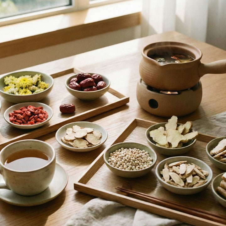 Ten Chinese Herbs for Home Use