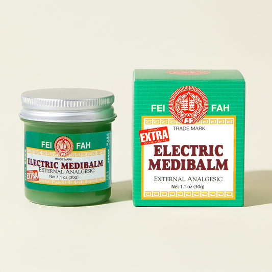 Electric Medibalm Extra 30g x 6 for Body Ache Pain Relief