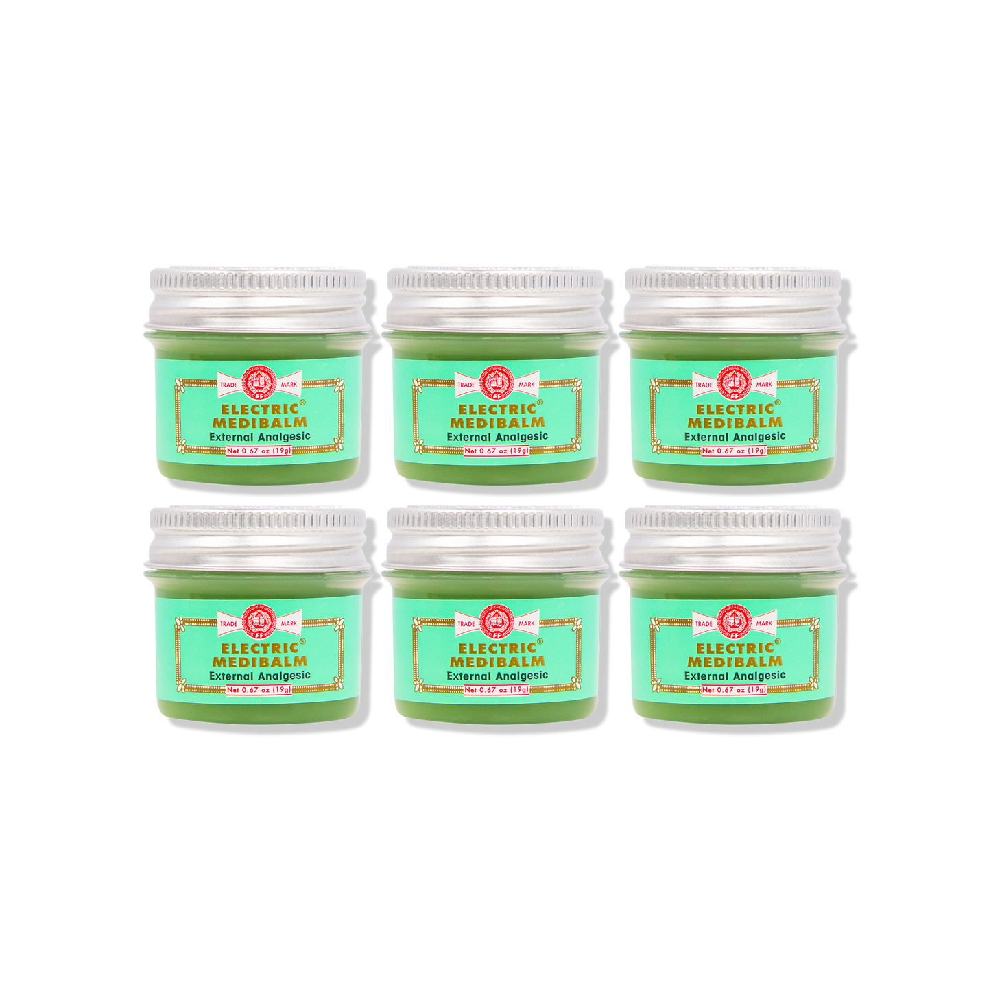 Electric Medibalm 19g x 6 (Crocodile Oil)