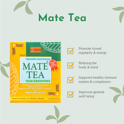 Maté Tea 30s for Detox, Weight Loss and Health