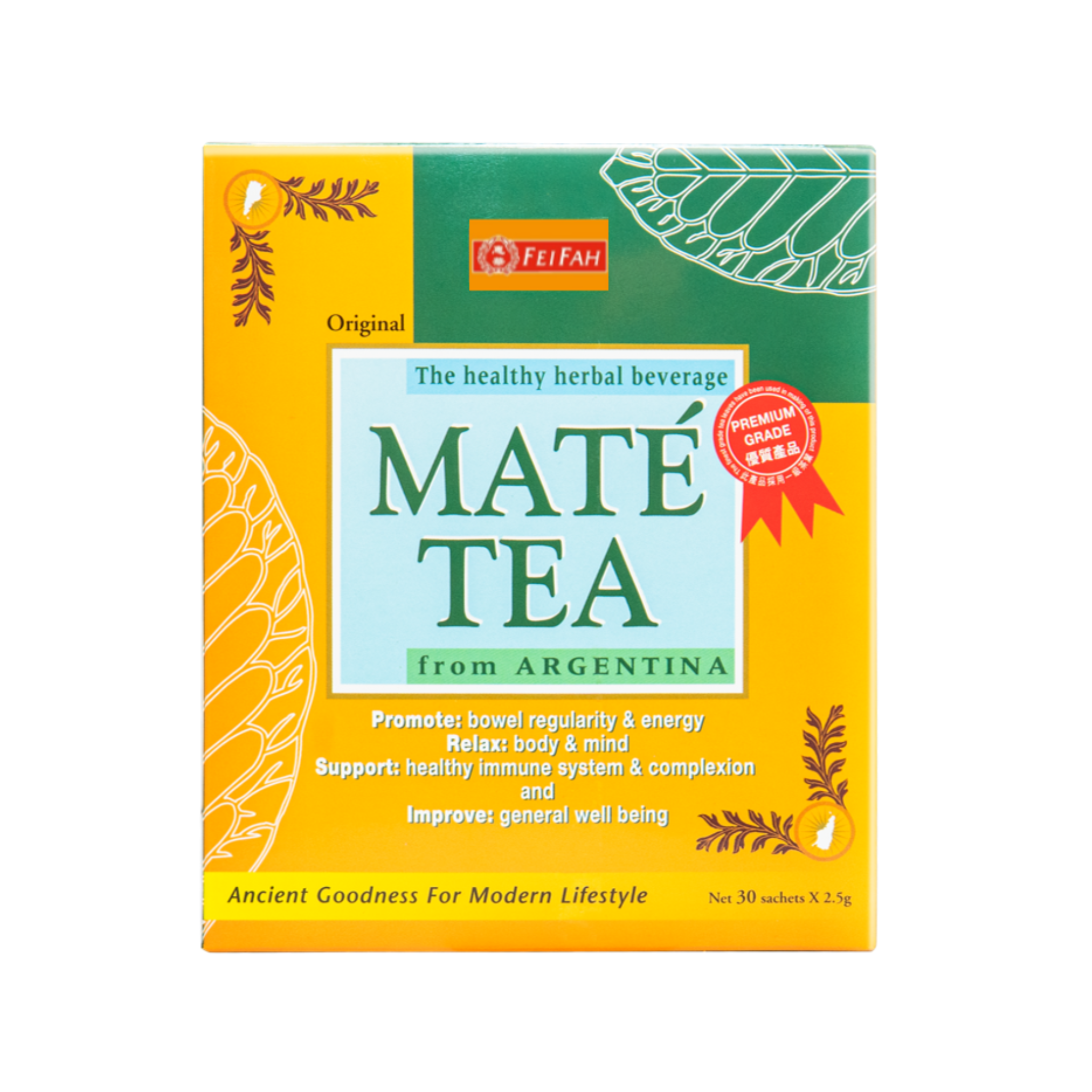 Detox, Weight Loss and Health - Organic Maté Tea 30s – Fei Fah Medical ...