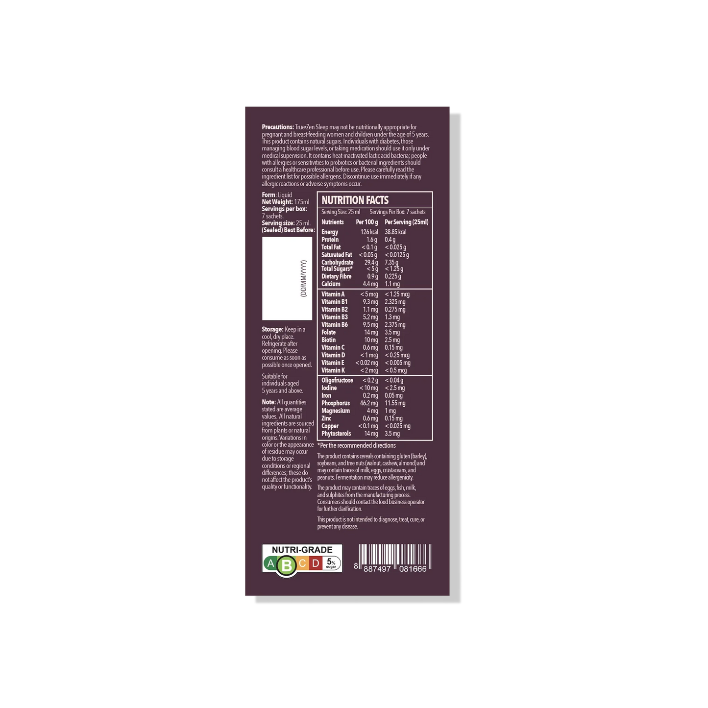 True Zen Sleep Enzyme